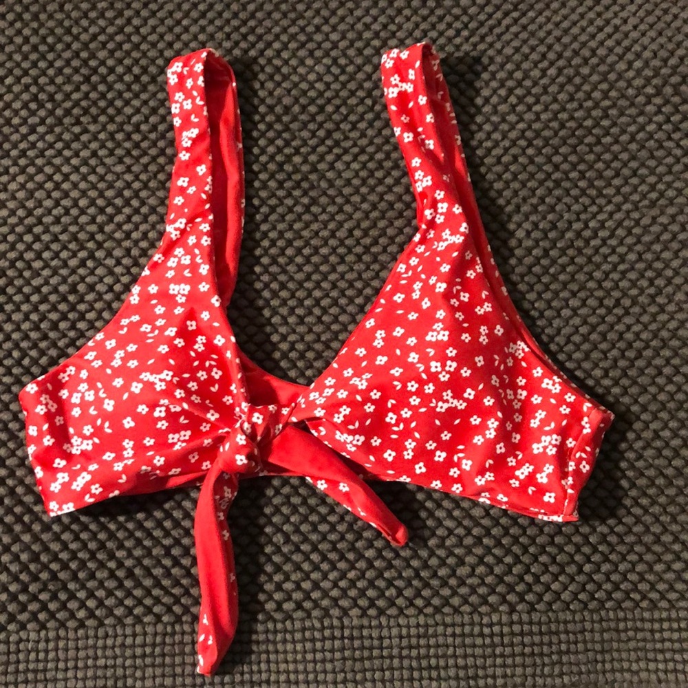 Never Worn! Front Tie Bikini Top
